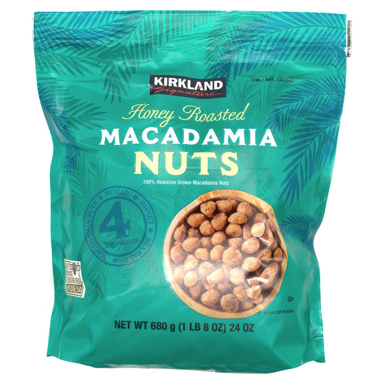 Kirkland Signature Macadamia Nuts Kirkland Signature Honey Roasted 24 Ounce 