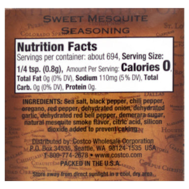 Kirkland Signature Sweet Mesquite Seasoning Kirkland Signature 