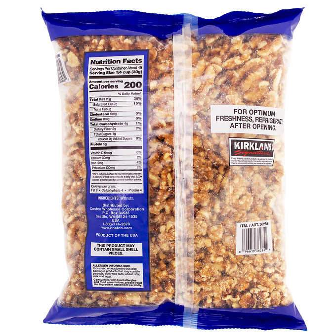 Kirkland Signature Walnuts, 3 Pound Kirkland Signature 