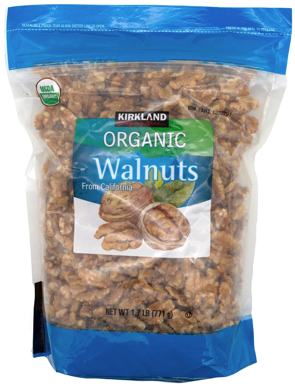 Kirkland Signature Walnuts Kirkland Signature Organic 27.2 Ounce 