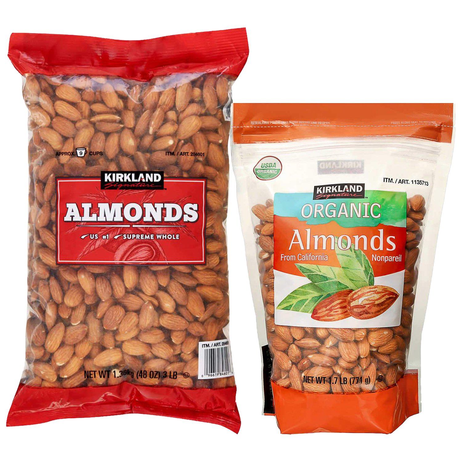 Kirkland Signature Whole Almonds Kirkland Signature 