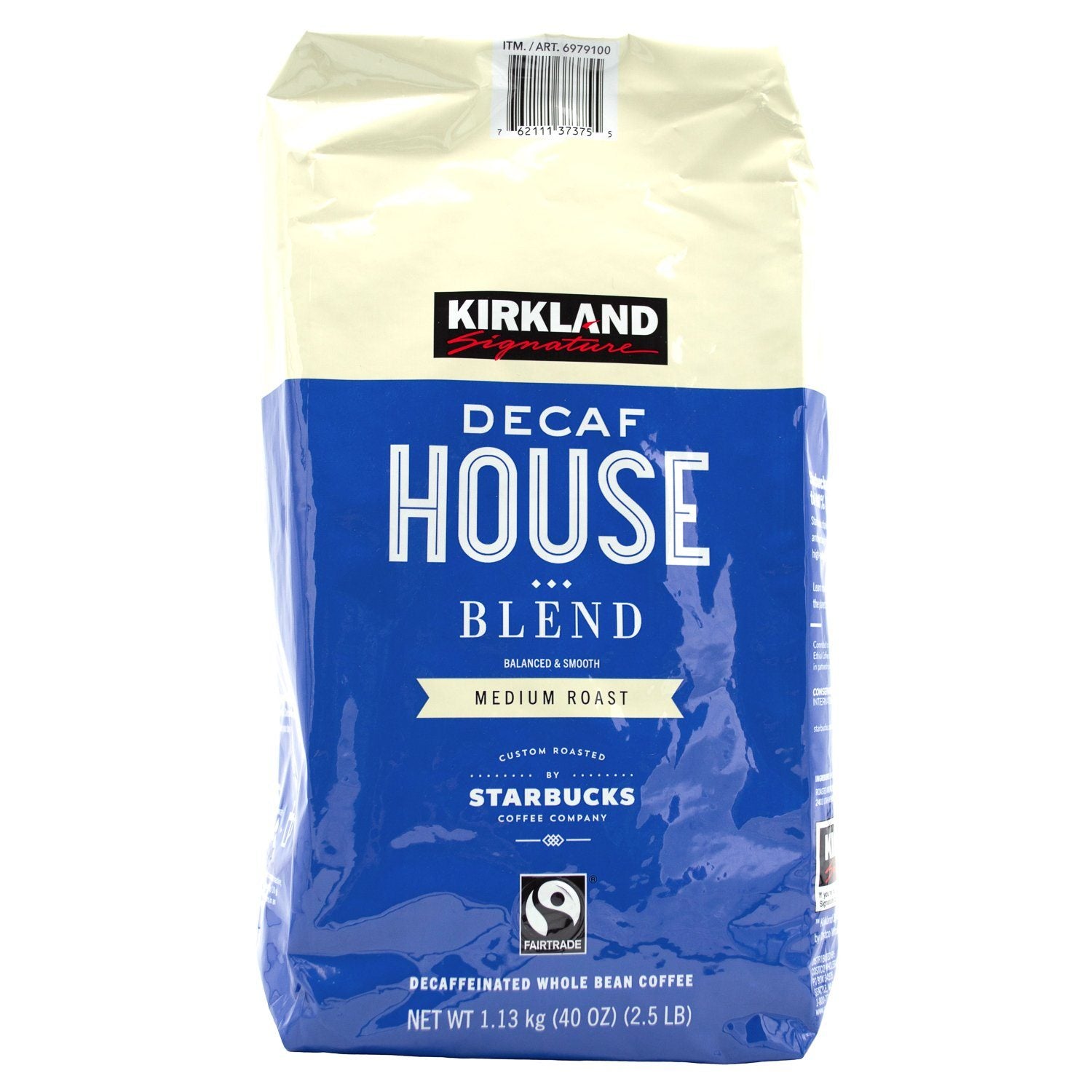 Kirkland Signature Whole Bean Coffee Kirkland Signature House Blend 40 Ounce 