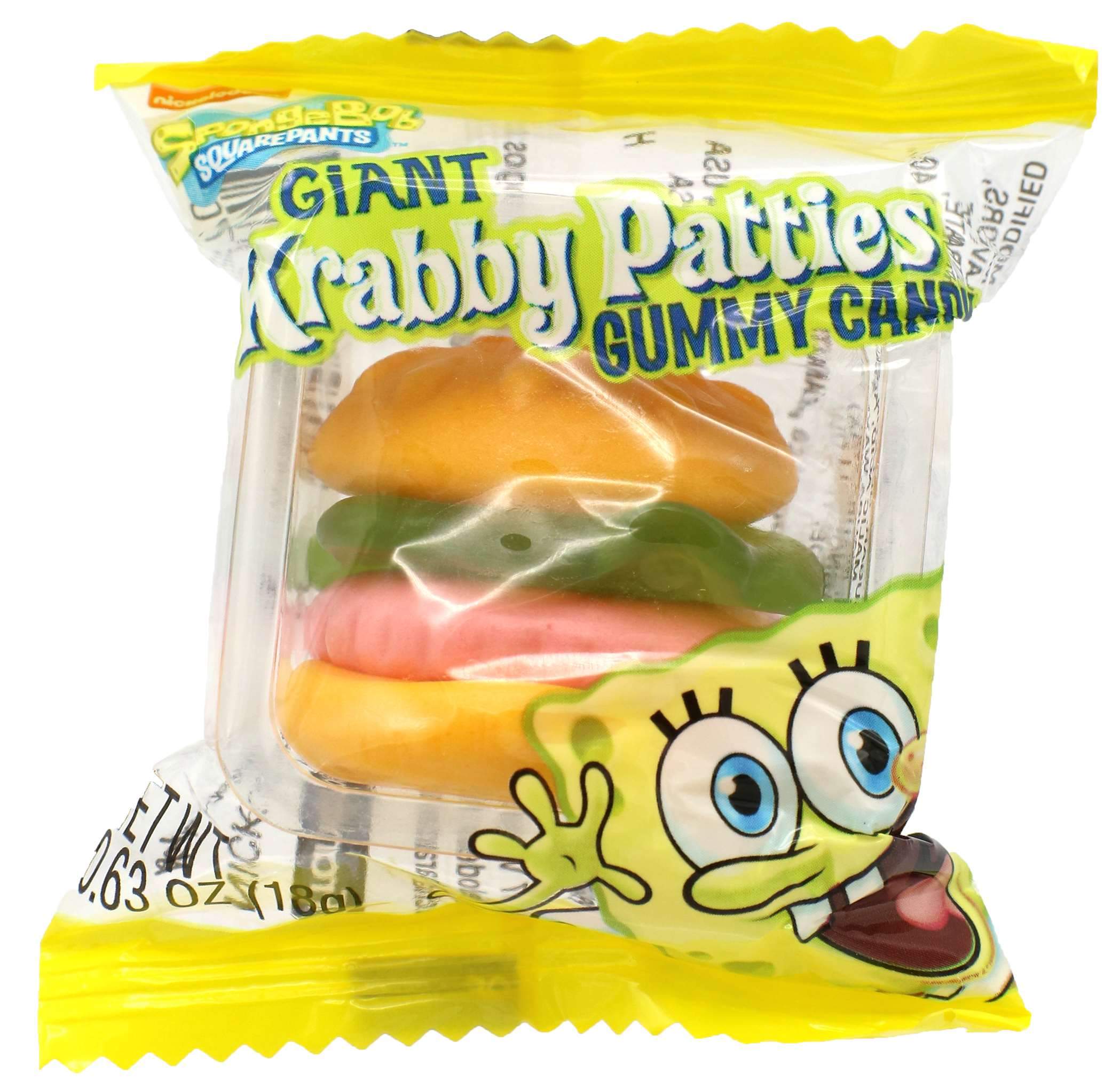 Krabby Patties Gummy Candy Frankford Candy 