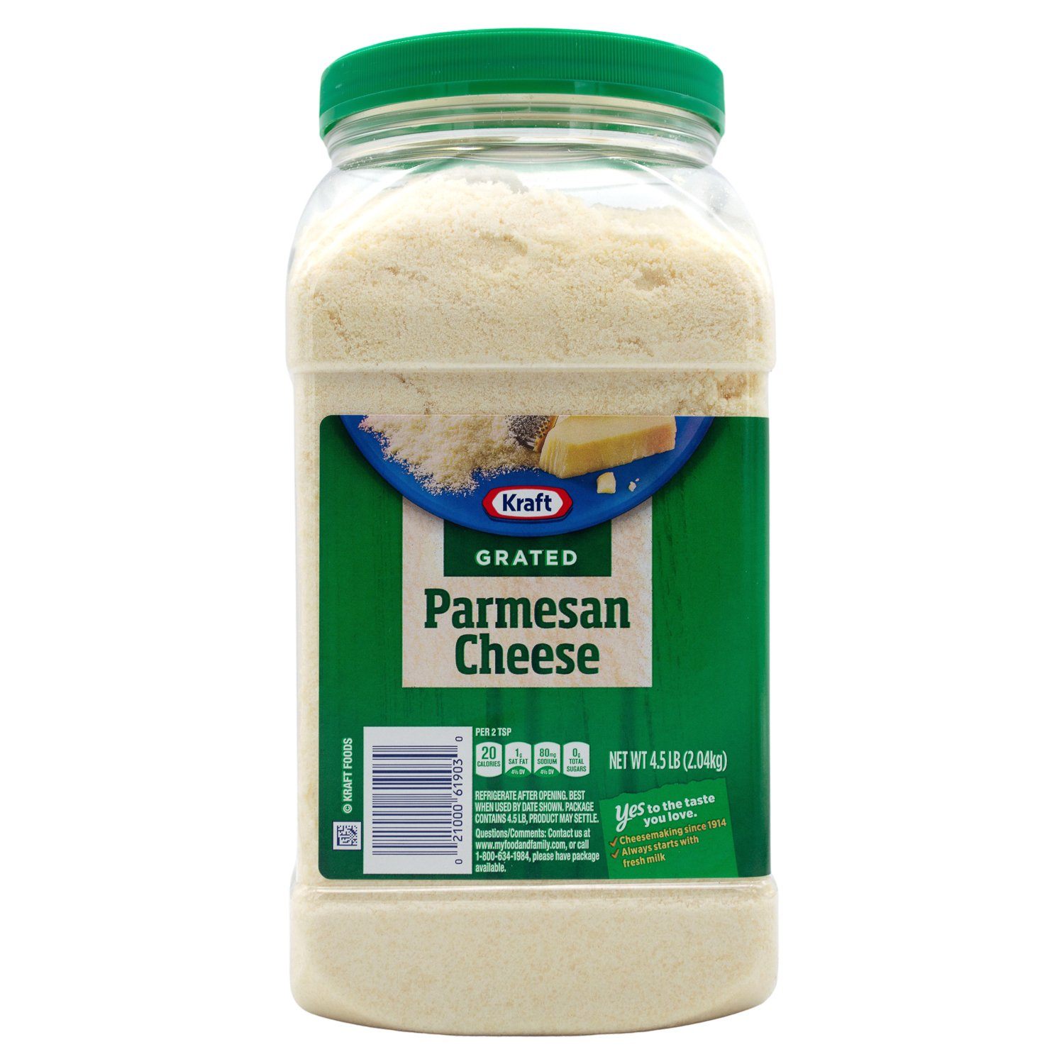 Kraft Grated Parmesan Cheese Kraft 