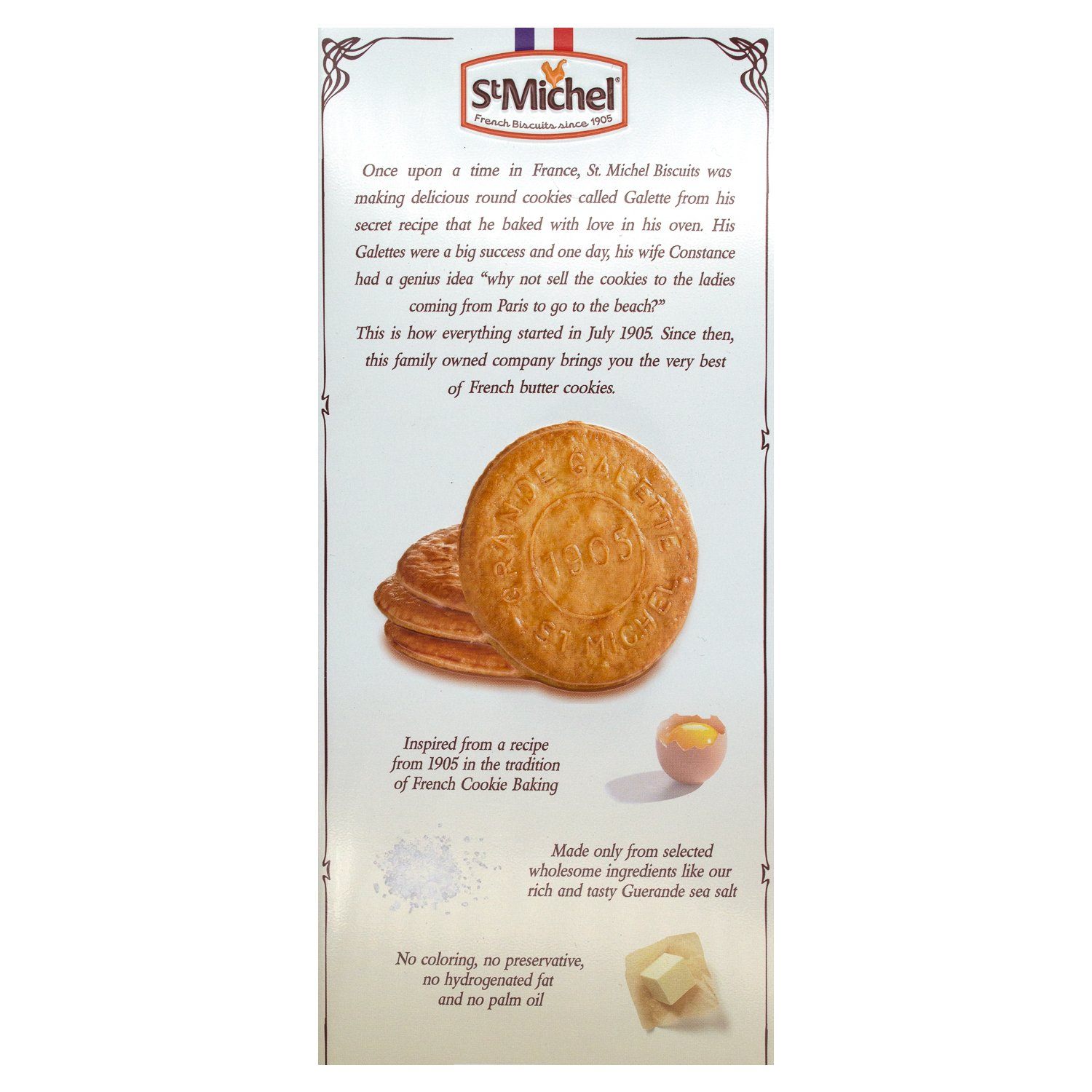 La Grande Galette French Butter Cookies Biscuits La Grande Galette 