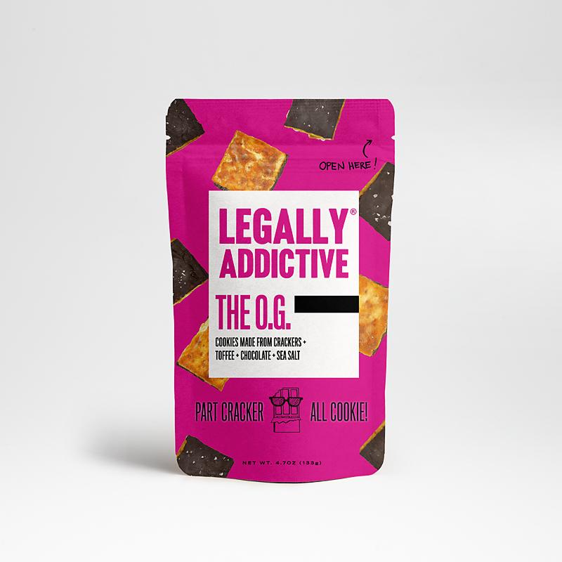 Legally Addictive Cracker Cookies Meltable Legally Addictive Foods Original 4.7 Ounce 