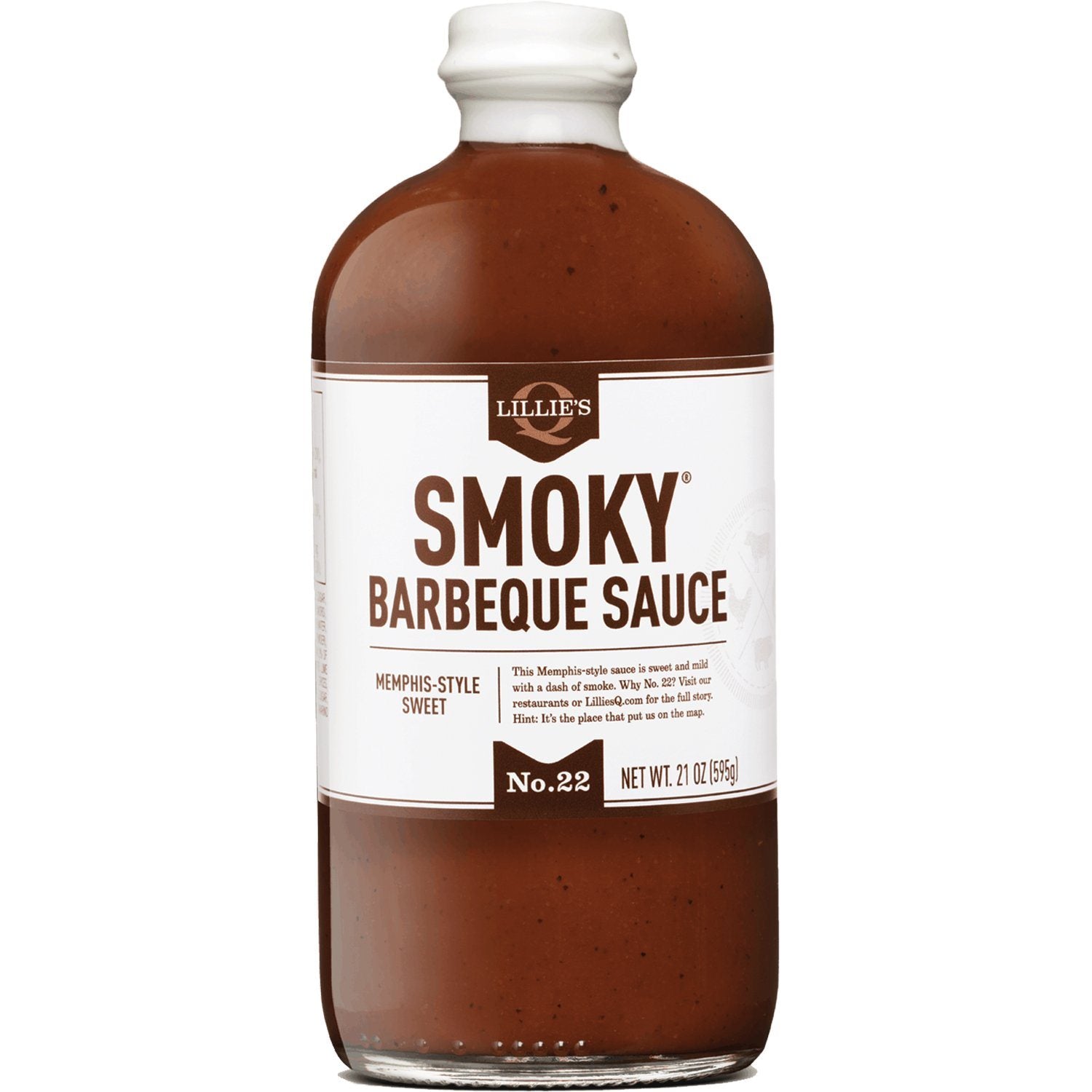 Lillie's Q Southern Barbeque Sauce Lillie's Q Smoky Memphis-style 21 Ounce 
