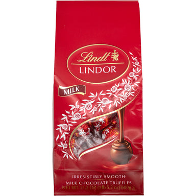 Lindt LINDOR Truffles Meltable Lindt Milk 21.2 Ounce 