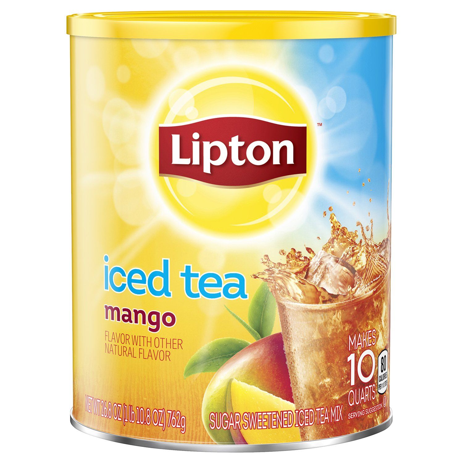 Lipton Iced Tea Mix Lipton Mango 23.6 Ounce 