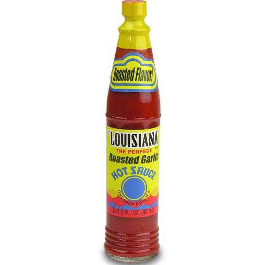 Louisiana Hot Sauce Louisiana Hot Sauce Roasted Garlic 3 Ounce 