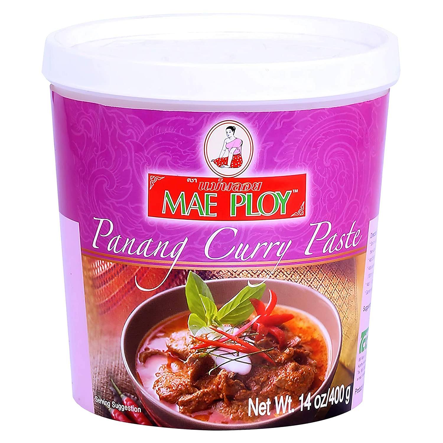 Mae Ploy Thai Curry Paste Mae Ploy Panang 14 Ounce 