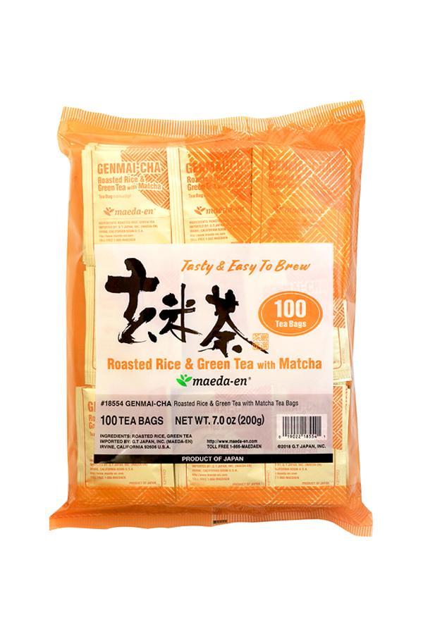 maeda-en Matcha Tea Bags maeda-en Genmai-cha 7 Ounce 