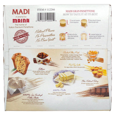 Maina Madi Gran Panettone, Italian Oven Baked Cake Maina 