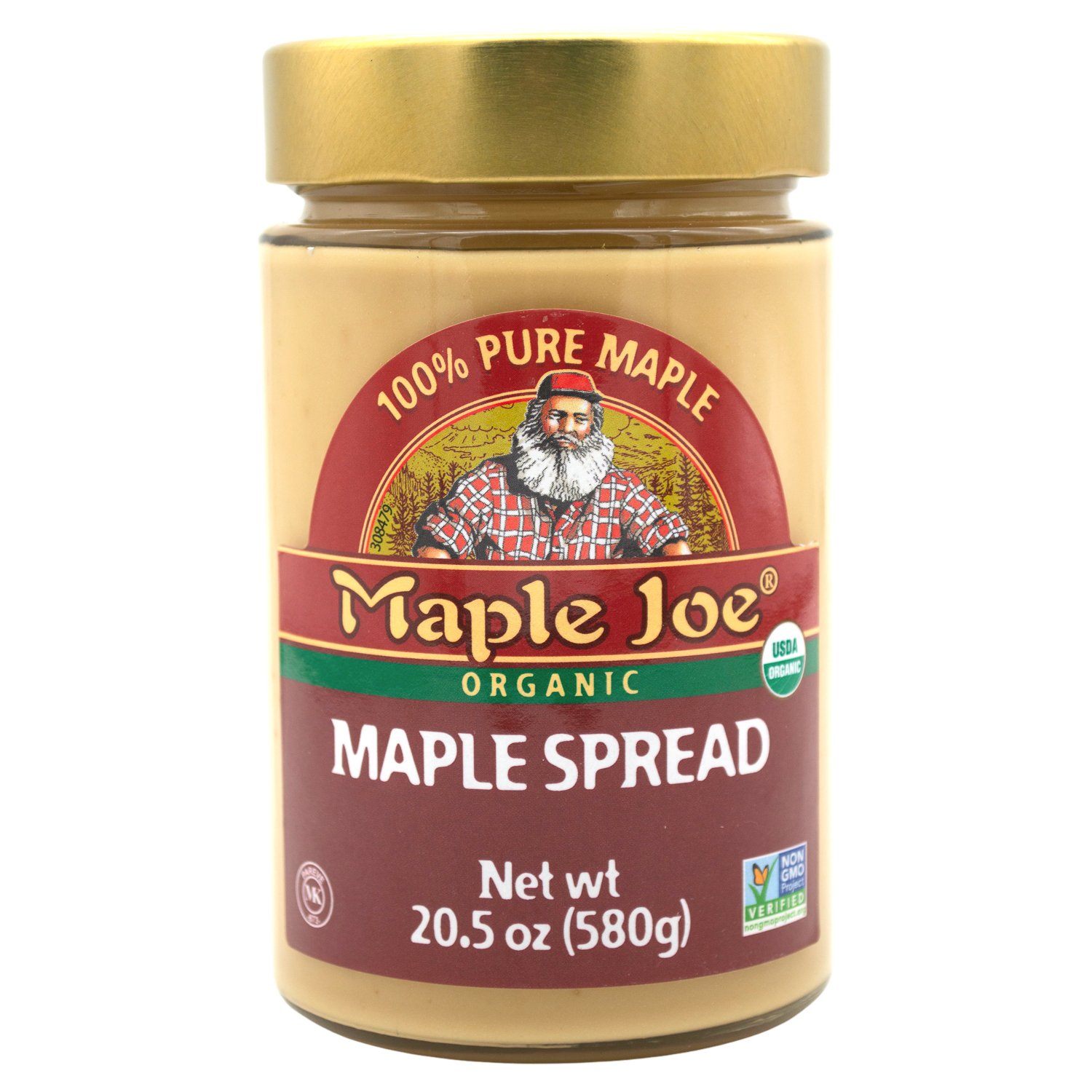 Maple Joe Organic Maple Spread Maple Joe Original 20.5 Ounce 