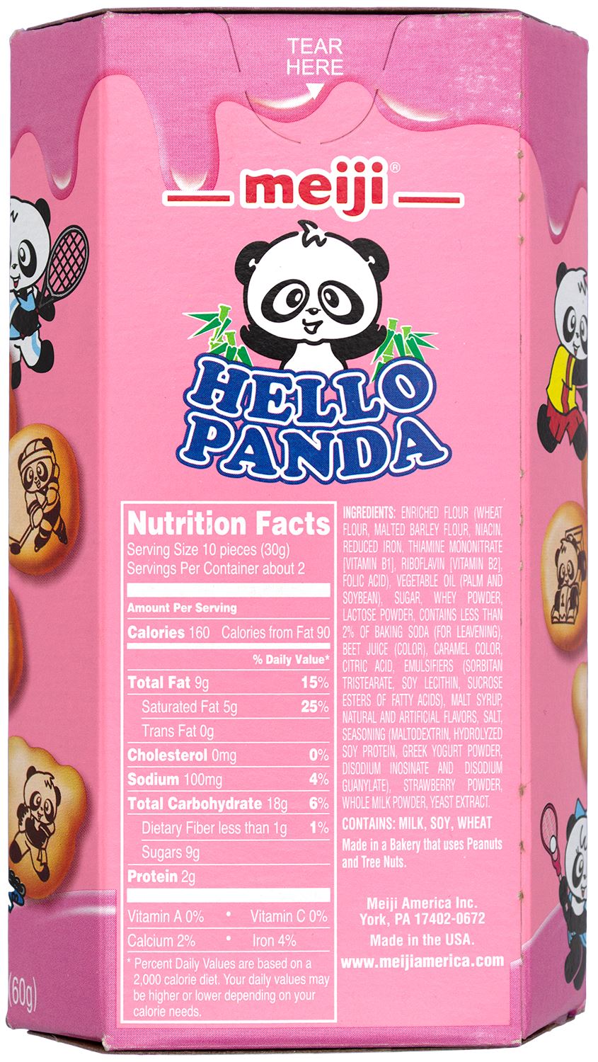 Meiji Hello Panda Cookie Meiji 