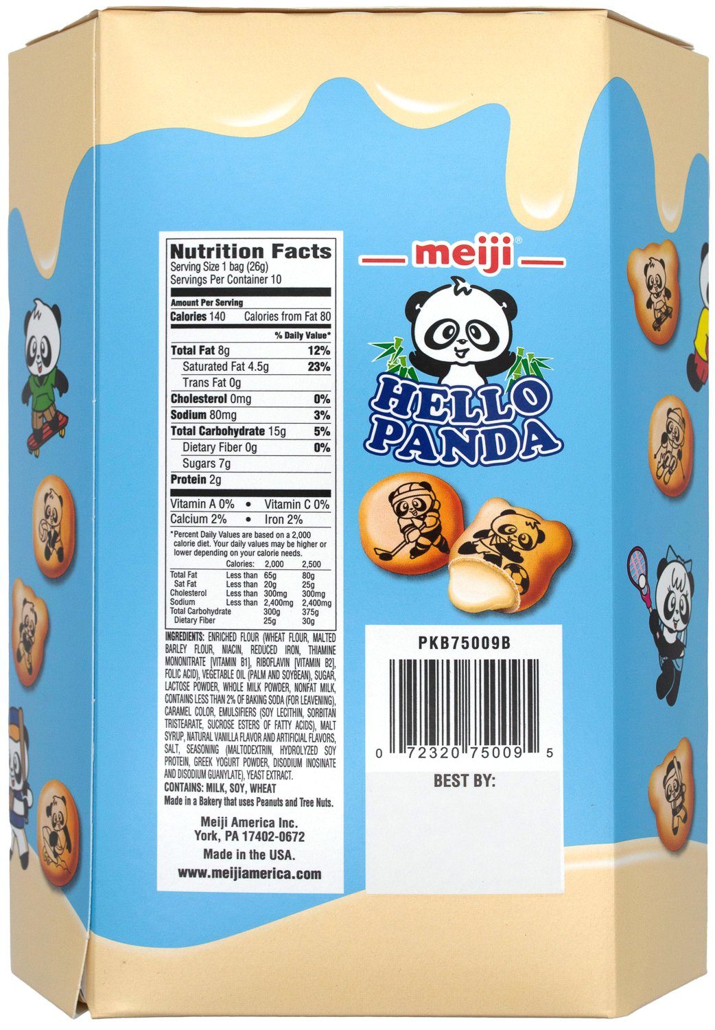 Meiji Hello Panda Cookie Meiji 