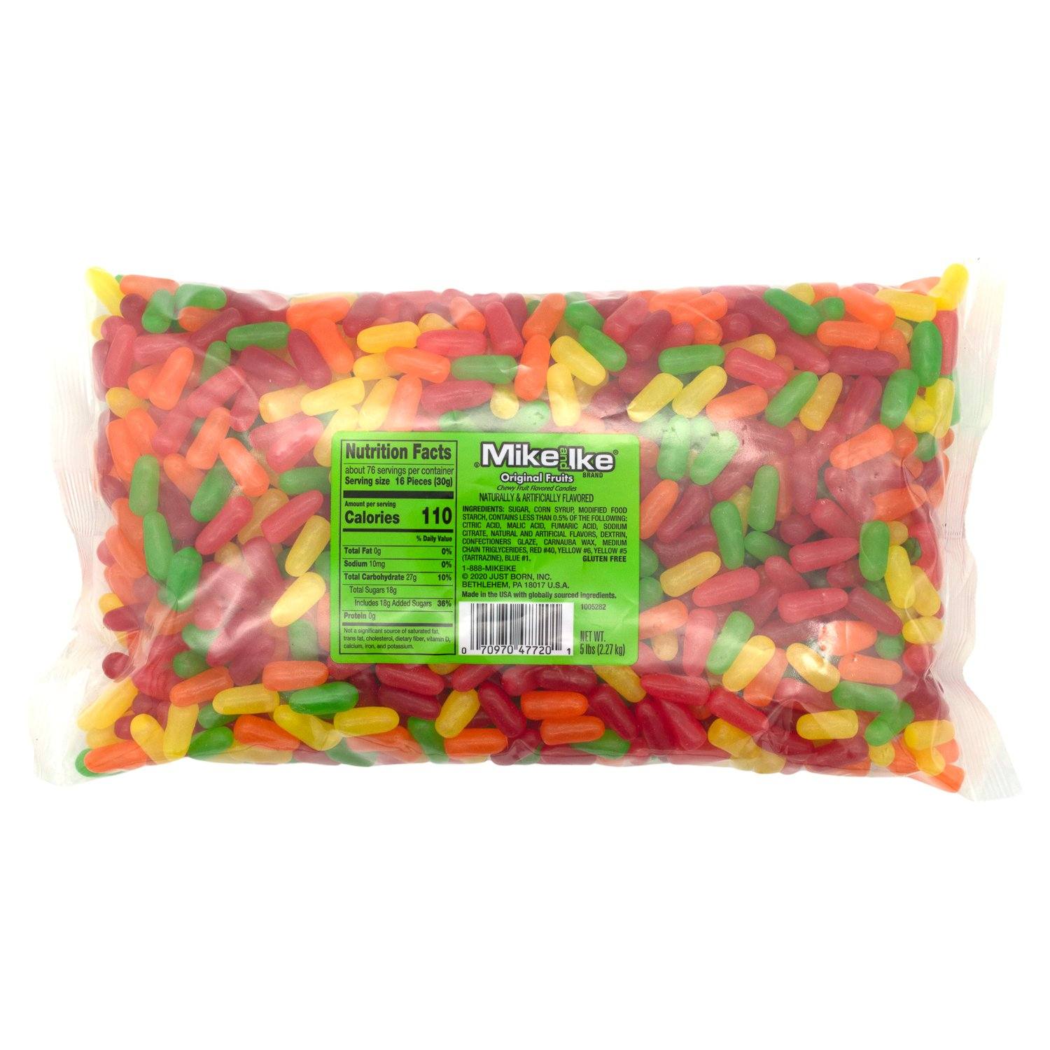 Mike & Ike Candy Mike & Ike Original 5 Pound 