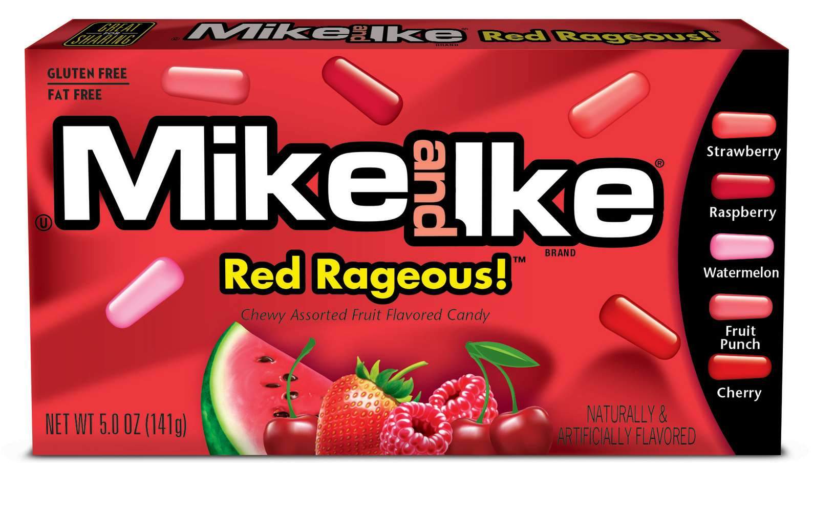 Mike & Ike Candy Mike & Ike Red Rageous Theater Box - 5 Ounce 