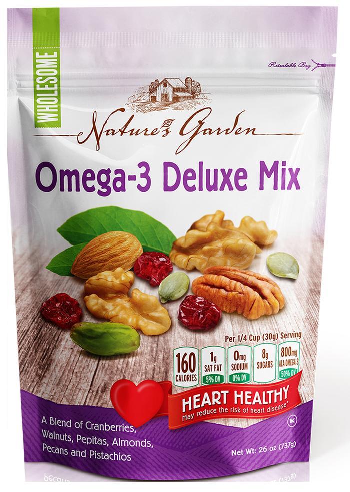 Nature’s Garden Trail Mix Nature’s Garden Omega-3 26 Ounce 
