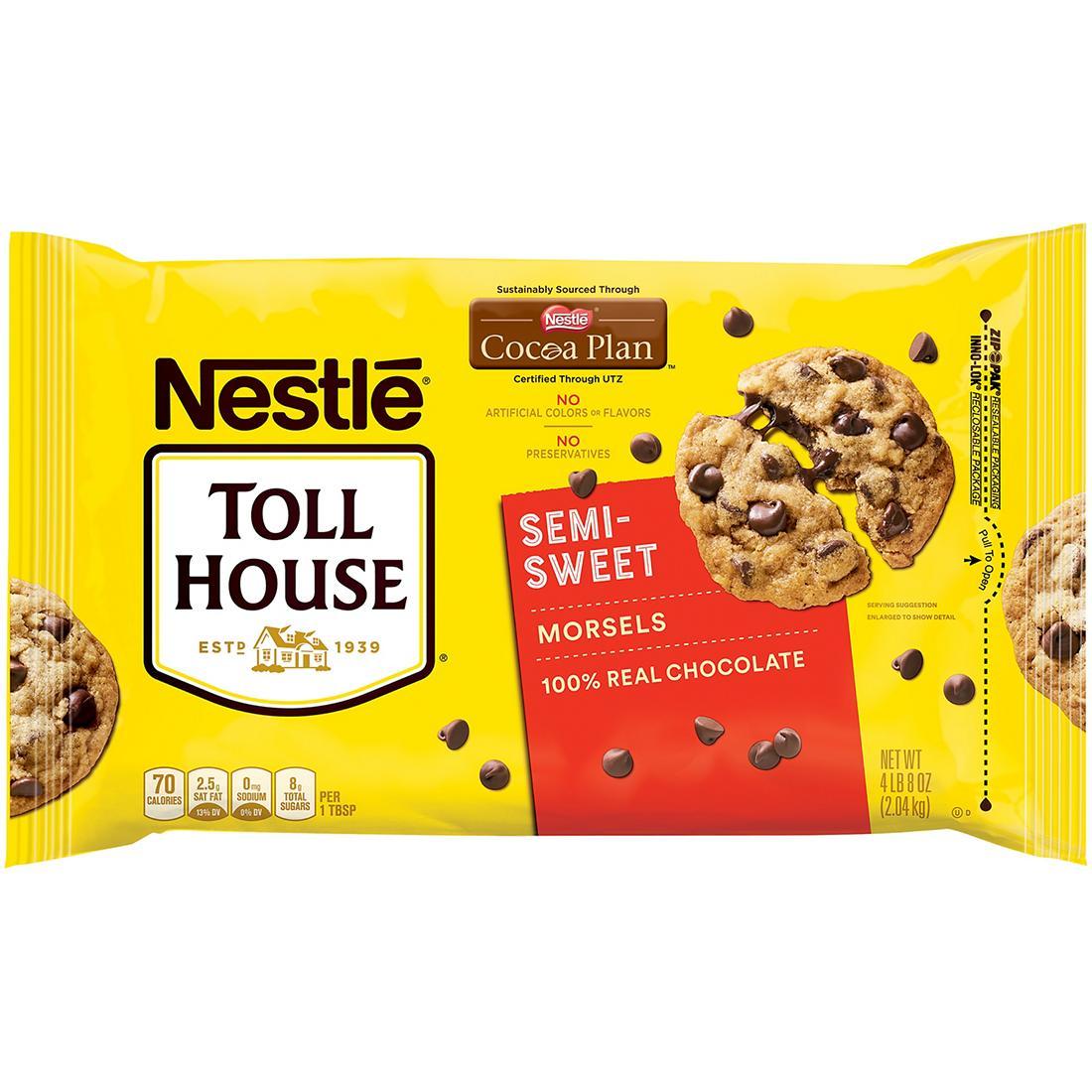 Nestlé Toll House Baking Morsels Toll House Semi-Sweet 72 Ounce 
