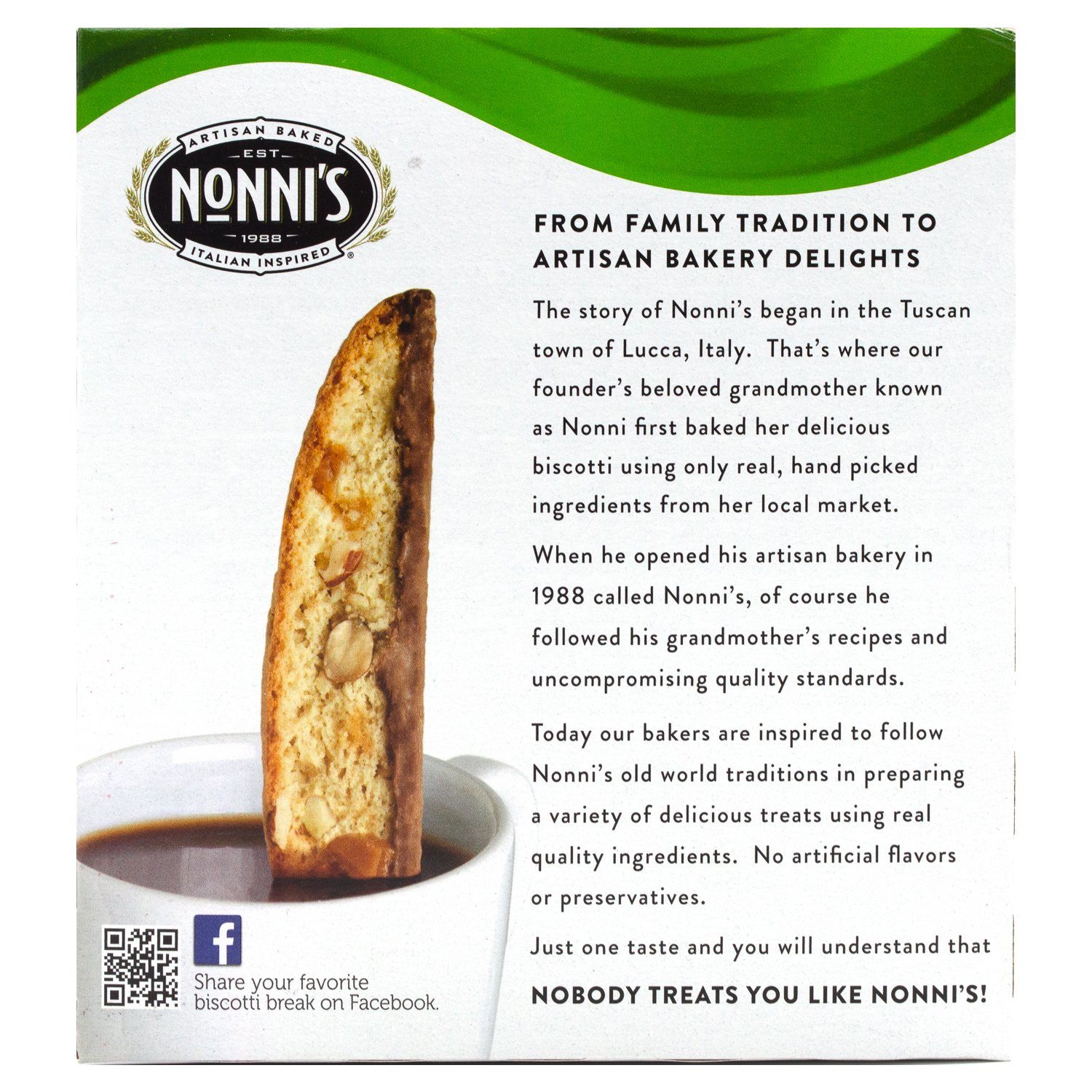 Nonni's Biscotti Nonni's 