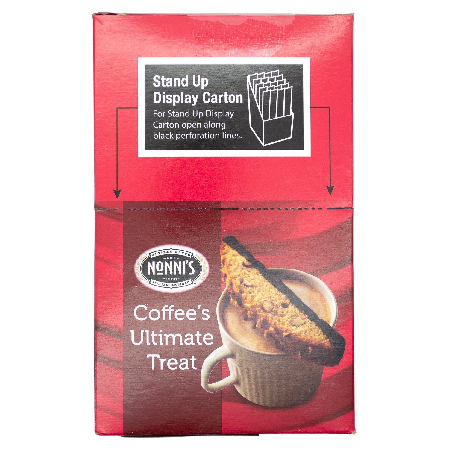 Nonni's Biscotti Nonni's Dark Chocolate Almonds 26.6 Ounce 