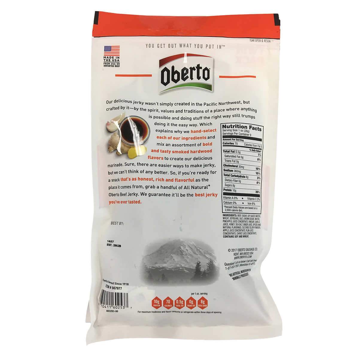 Oberto All Natural Jerky Oberto 