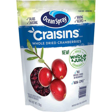 Ocean Spray Craisins, Dried Cranberries Ocean Spray Whole & Juicy 64 Ounce 