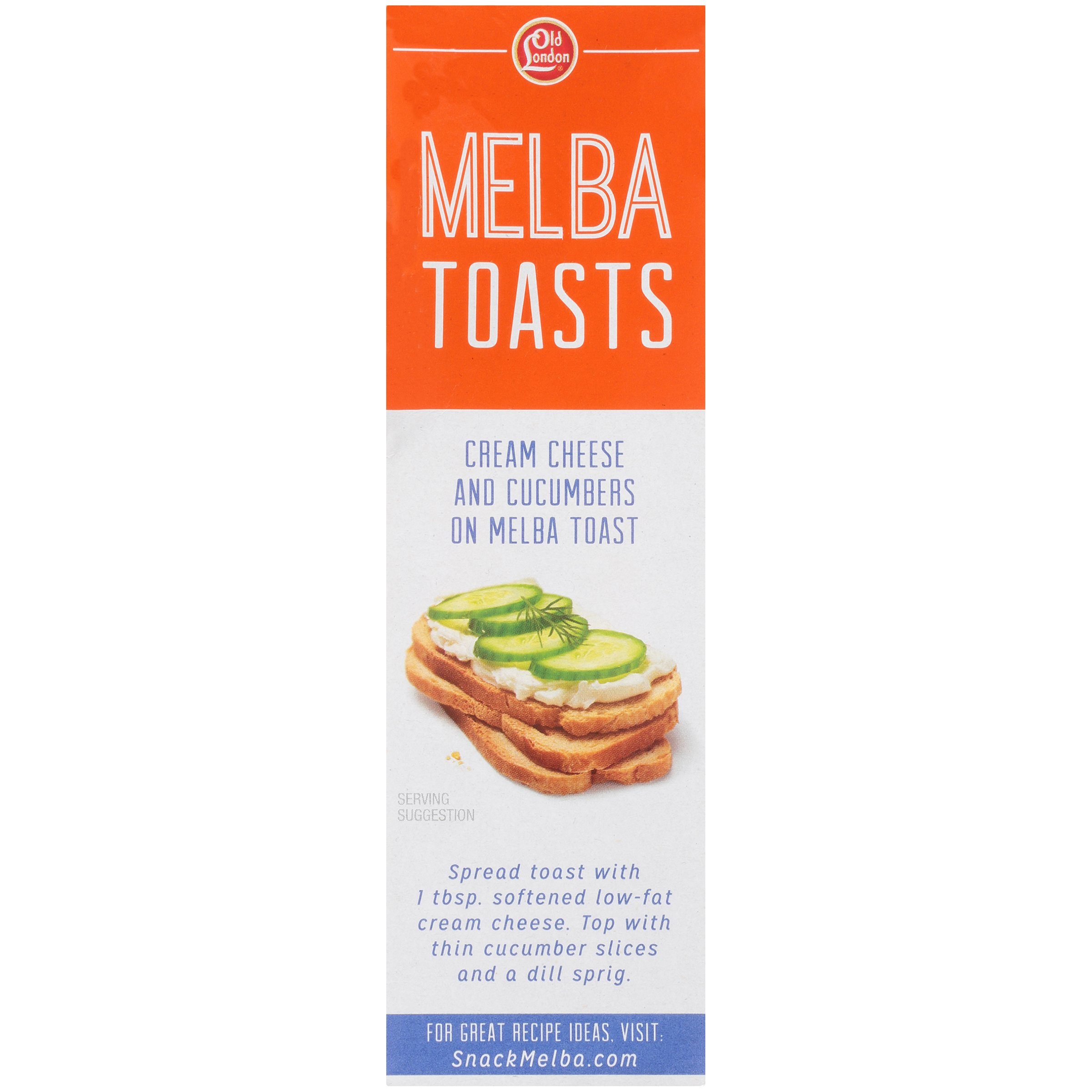 Old London Melba Toast Old London Foods 