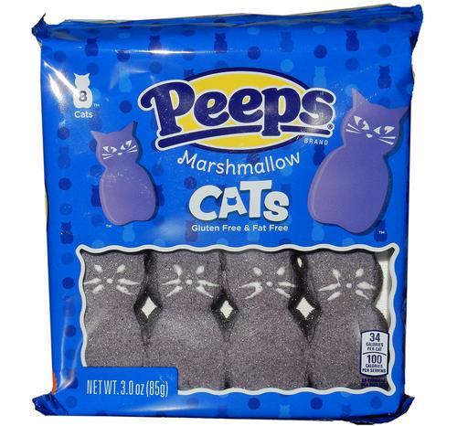 Peeps Marshmallow Peeps Spooky Cats 3 Ounce 