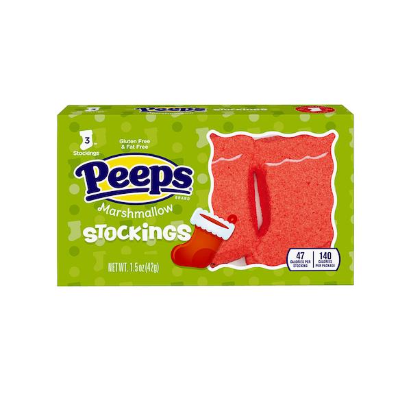 Peeps Marshmallow Peeps Stockings 1.5 Ounce 