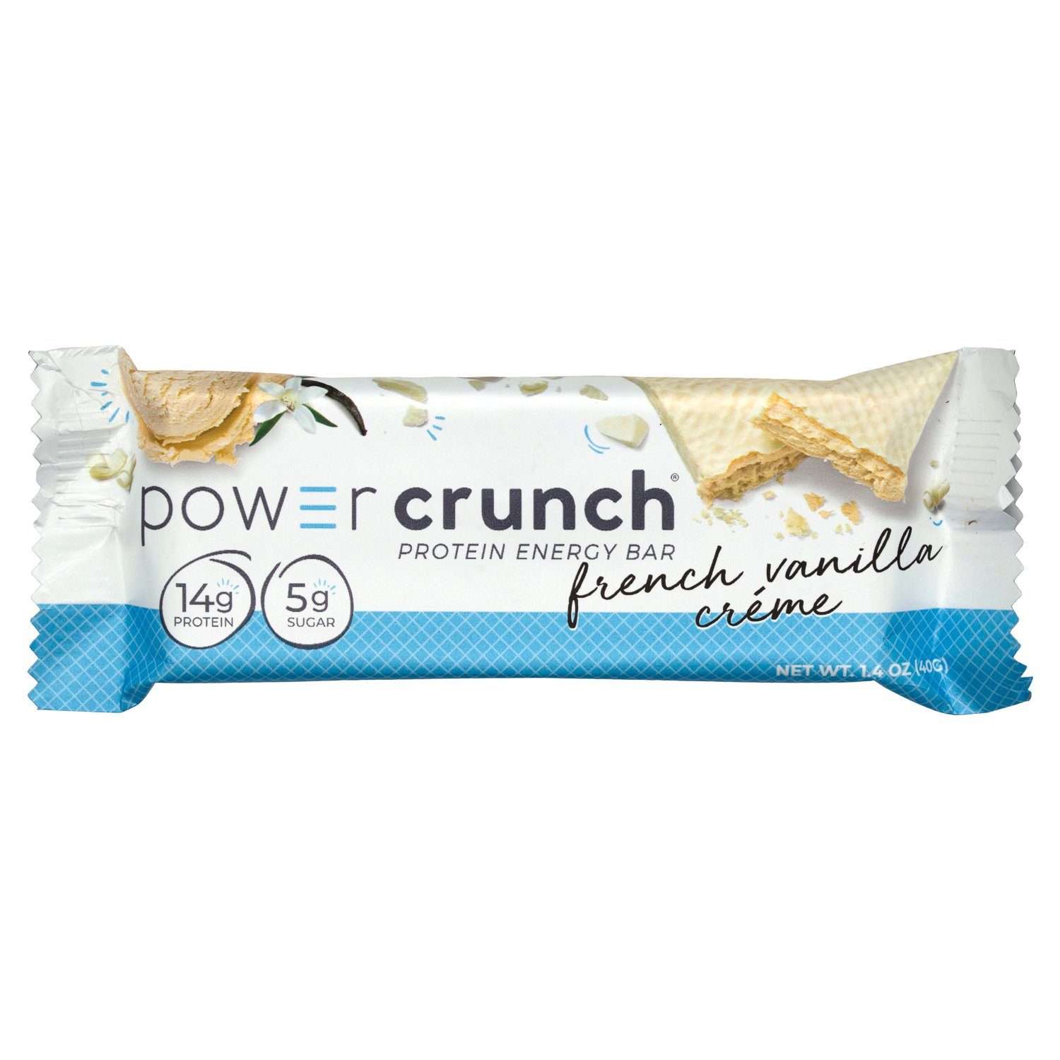 Power Crunch Protein Bars Power Crunch French Vanilla Crème 1.4 Ounce 