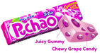 Puchao Gummy n' Soft Candy Puchao Grape 1.76 Ounce 