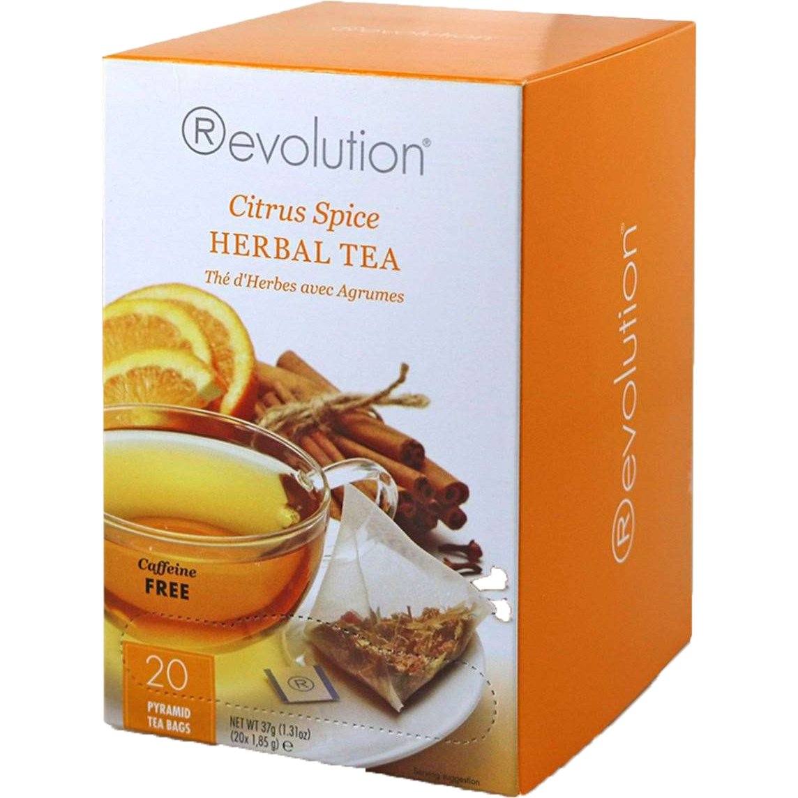 Revolution Tea Bags Revolution Tea Citrus Spice Herbal Tea 20 Tea Bags 