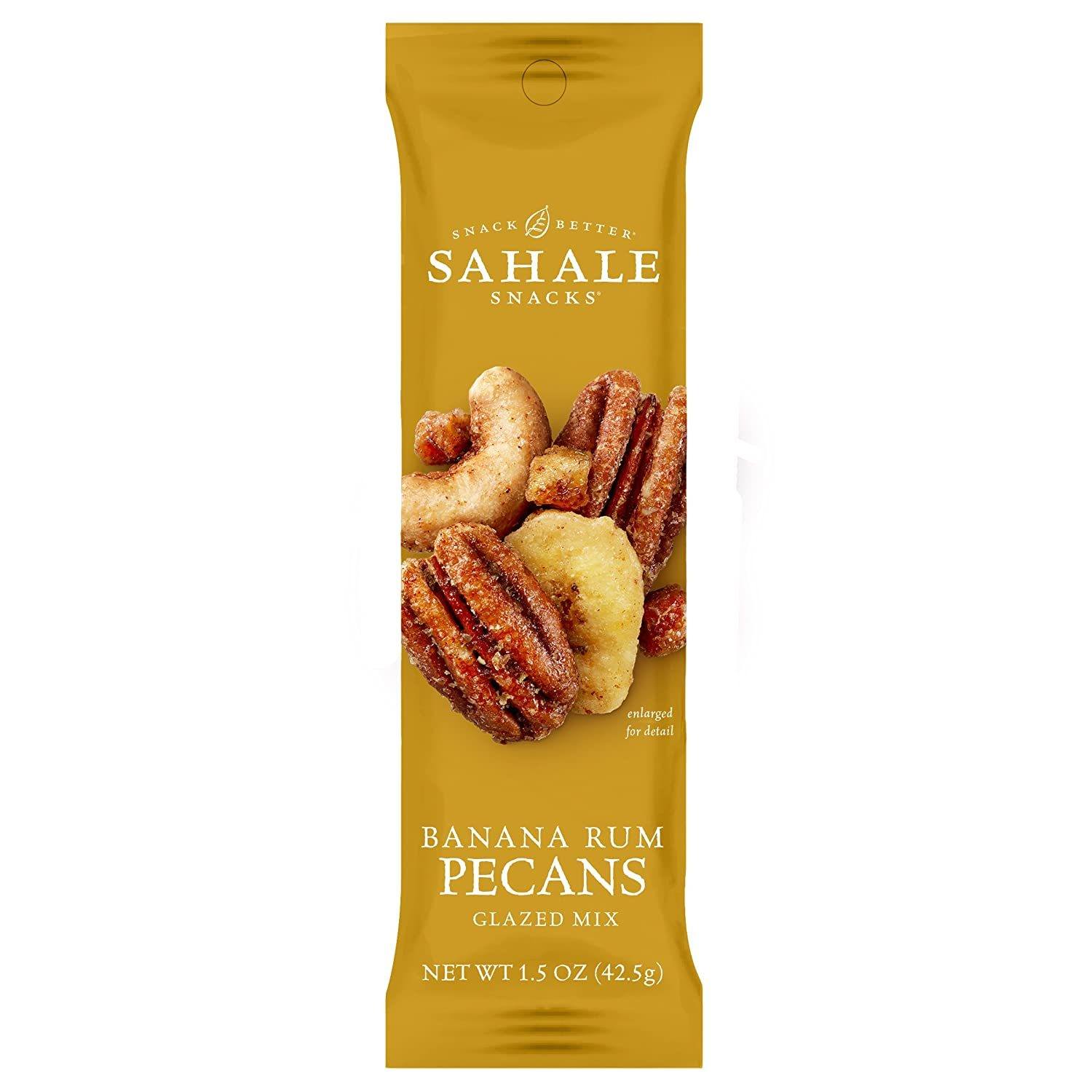 Sahale Snacks Glazed Mixes Sahale Snacks Banana Rum Pecans 1.5 Ounce 