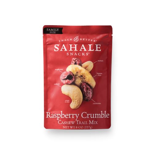Sahale Snacks Trail Mixes Sahale Snacks Raspberry Crumble Cashew 8 Ounce 