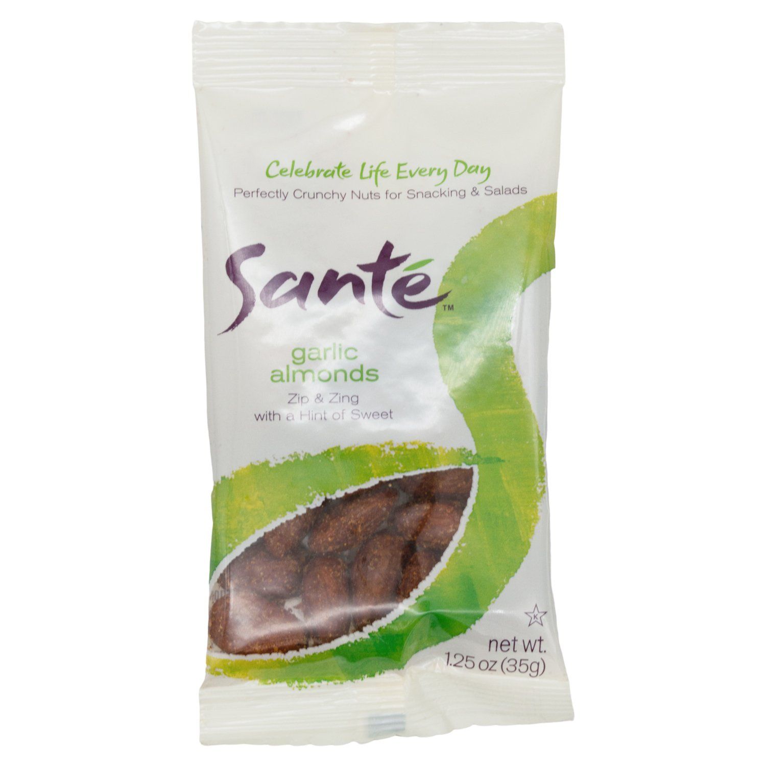 Santé Gourmet Flavored Almonds Santé Garlic Almonds 1.25 Ounce 