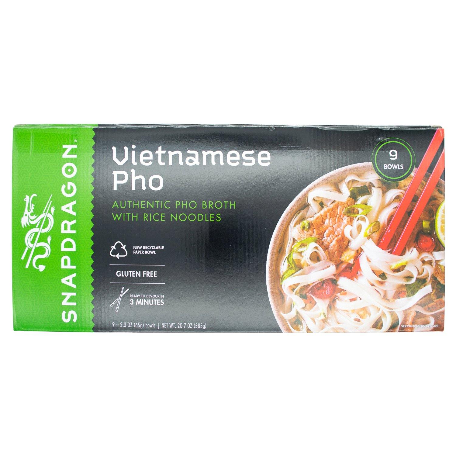 Snapdragon Vietnamese Pho Bowl Snapdragon Original 2.3 Oz-9 Count 