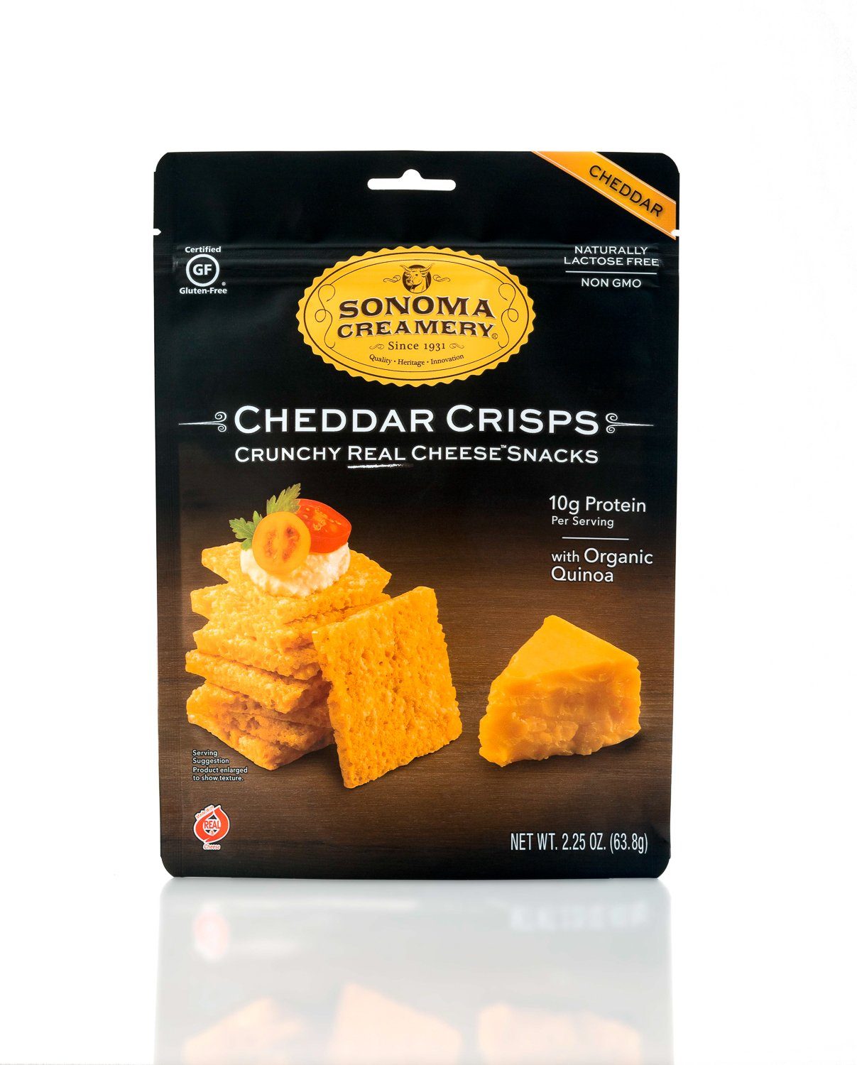 Sonoma Creamery® Cheese Crisps Sonoma Creamery Cheddar 2.25 Ounce 