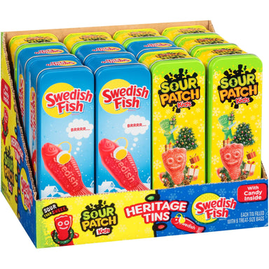 Sour Patch Kid's and Swedish Fish Holiday Heritage Tin Sour Patch Kids 