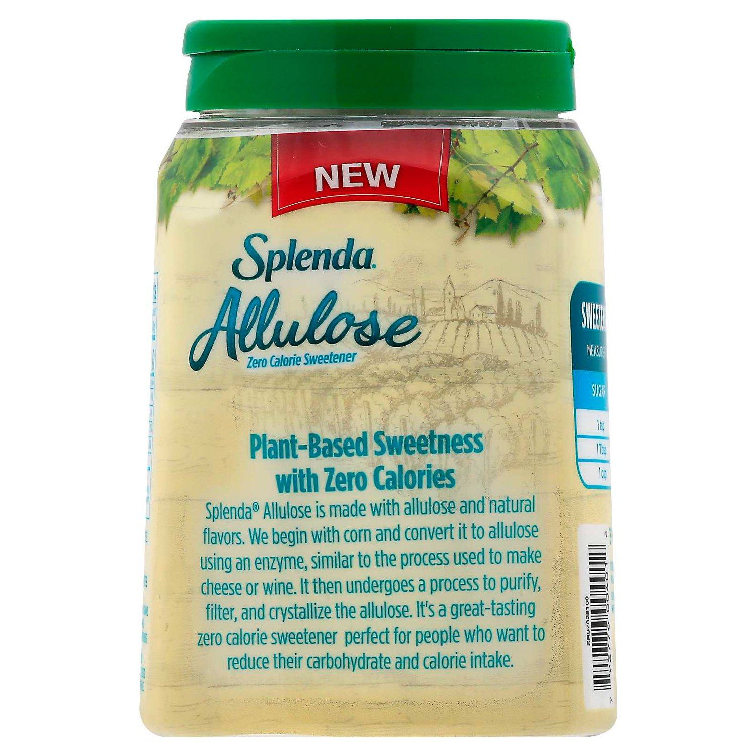 Splenda Allulose Zero Calorie Sweetener Splenda 