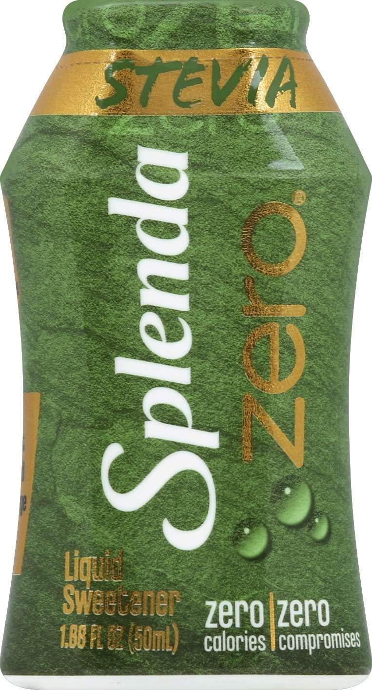 Splenda Liquid Sweetener Splenda Splenda Zero Stevia 1.68 Fluid Ounce 