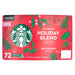 Starbucks K-Cups Coffee Starbucks Holiday Blend 72 Count 