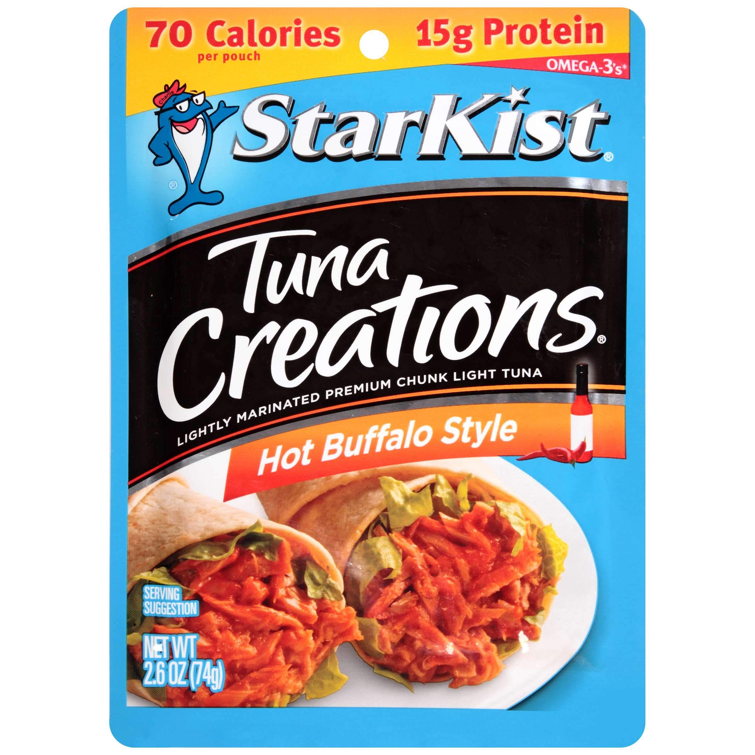 StarKist Tuna Pouches StarKist Creations Hot Buffalo 2.6 Ounce 