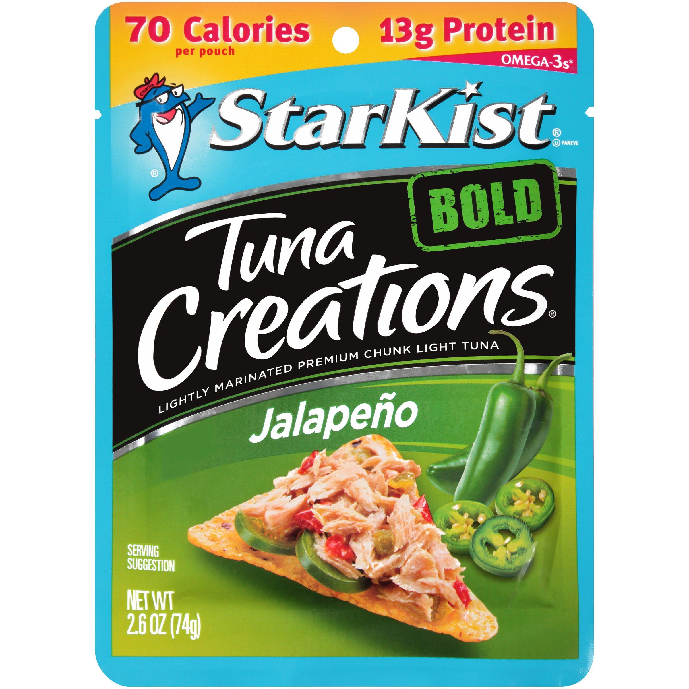 StarKist Tuna Pouches StarKist Creations Jalapeo 2.6 Ounce 