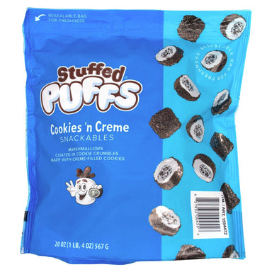 Stuffed Puffs Stuffed Puffs Cookies 'n Creme 20 Ounce 