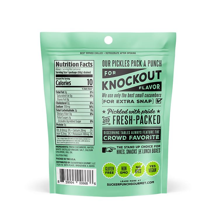 Suckerpunch Gourmet Pickle Chips Suckerpunch Gourmet 