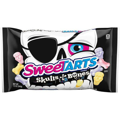 Sweetart Skull and Bones Candy Sweetart Halloween 12 Ounce 