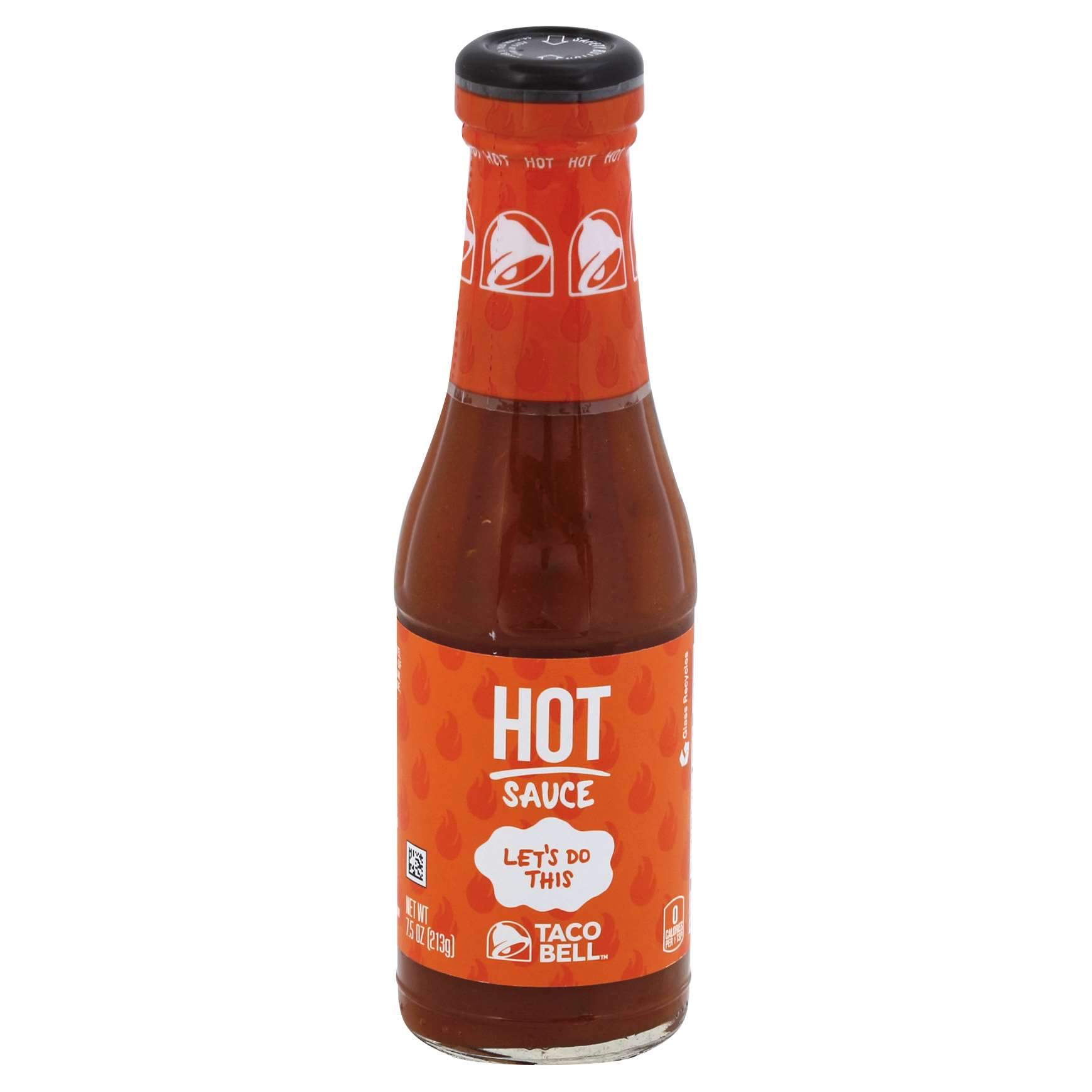 Taco Bell Sauce Taco Bell Hot Sauce 7.5 Ounce 