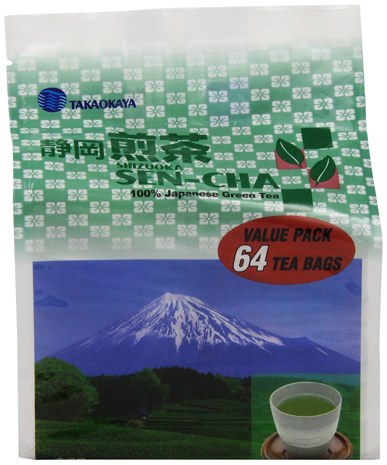 Takaokaya Tea Green Sencha, TeaBags Takaokaya 